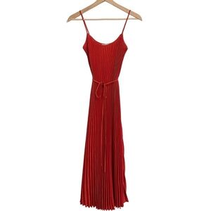 Vince Scoop Neck Midi Length Dress
